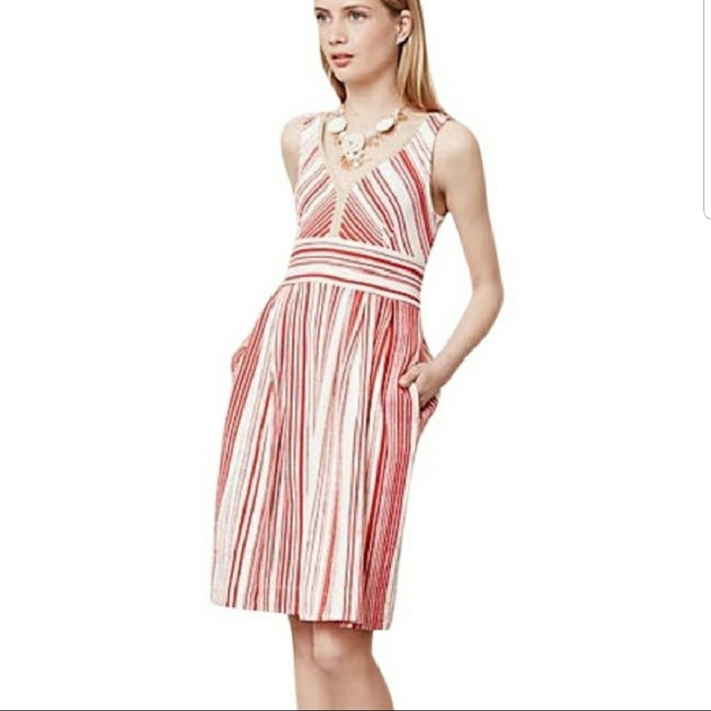 Anthropologie Postmark Poppy Dress